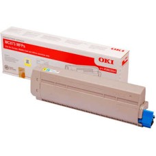 OKI 45862845 Sarı Orjinal Toner - MC873