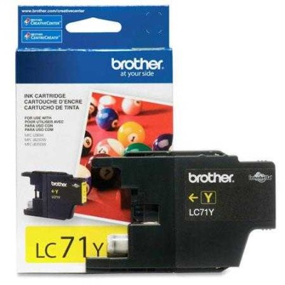 Brother LC71Y Sarı Orjinal Kartuş - MFC-J280W / J425W (T7317) hemen satın al!