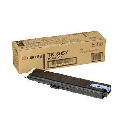Kyocera TK-805Y (370AL310) Sarı Orjinal Toner - KM-C850 / KM-C850D (T7381) hemen satın al!