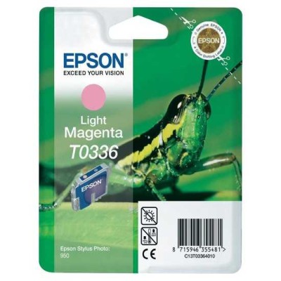 Epson C13T033640 (T0336) Açık Kırmızı Orjinal Kartuş - Stylus Photo 950 (T7420) hemen satın al!