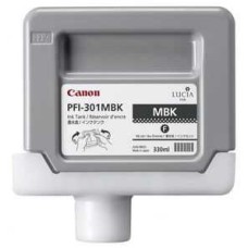 Canon PFI-301MBK Mat Siyah Orjinal Kartuş 330 Ml. - iPF8000 / iPF8100