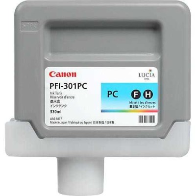 Canon PFI-301PC (1490B001) Foto Mavi Orjinal Kartuş 330 Ml. - iPF8000 / iPF8100 (T7466) hemen satın al!