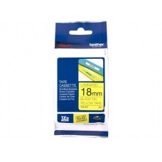 Brother TZE-641 (18MM) Sarı Lamine Etiket