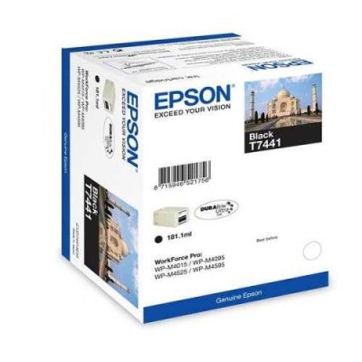 Epson C13T74414010 (T7441) Siyah Orjinal Kartuş - WF-M4000 / WF-M4500 (T7664) hemen satın al!