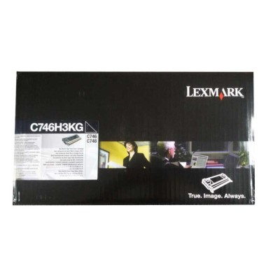 Lexmark C746H3KG Siyah Orjinal Toner Yüksek Kapasite - C746 / C748 (T7734) hemen satın al!