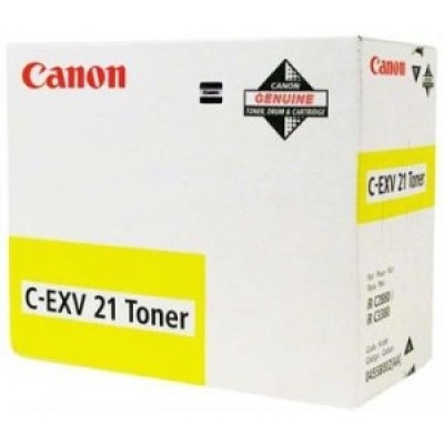 Canon C-EXV21Y (0455B002) Sarı Orjinal Toner - IRC-2380 / IRC-2880 (C) (T7931) hemen satın al!