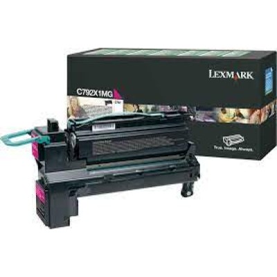 Lexmark C792X1MG Kırmızı Orjinal Toner Yüksek Kapasite - C792 (C) (T8717) hemen satın al!
