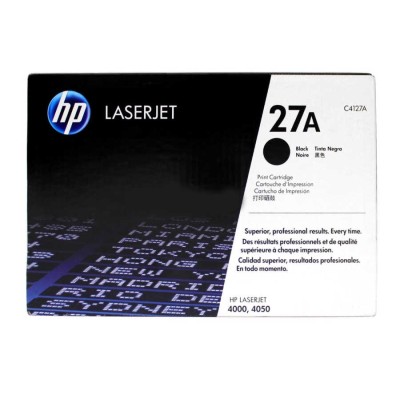 HP C4127A (27A) Siyah Orjinal Toner - LaserJet 4000 (T8070) hemen satın al!