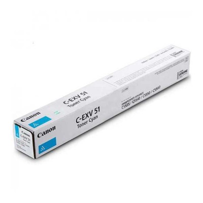 Canon C-EXV51L (0485C002) Mavi Orjinal Toner - IR-C5535i  / IR-C5540i (T8133) hemen satın al!