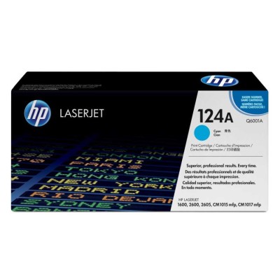 HP Q6001A (124A) Mavi Orjinal Toner - Laserjet 1600 (T8205) hemen satın al!