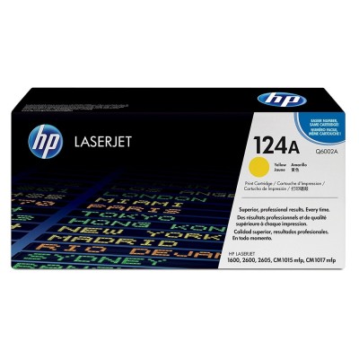 HP Q6002A (124A) Sarı Orjinal Toner - Laserjet 1600 (C) (T8209) hemen satın al!