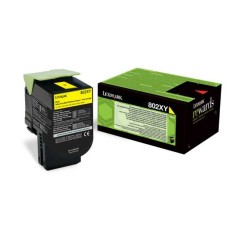 Lexmark 80C2XYE Sarı Orjinal Toner - CX510DE / CX510DHE