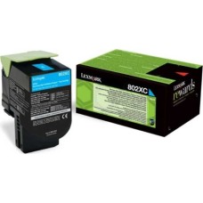 Lexmark 80C2XCE Mavi Orjinal Toner - CX510DE / CX510DHE