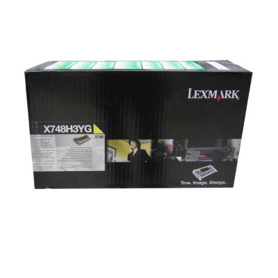 Lexmark X748H3YG Sarı Orjinal Toner - X748DE / X748DTE (T8330) hemen satın al!
