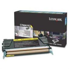 Lexmark C746A1YG Sarı Orjinal Toner - C746 / C748