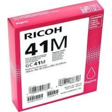 Ricoh GC41M 405767 Geljet Kırmızı Orjinal Kartuş SG2100 / SG3110 / SG3100