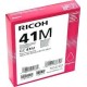 Ricoh GC41M 405767 Geljet Kırmızı Orjinal Kartuş SG2100 / SG3110 / SG3100