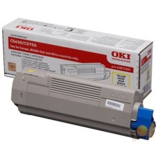 OKI 43872321 Sarı Orjinal Toner - C5650 / C5750