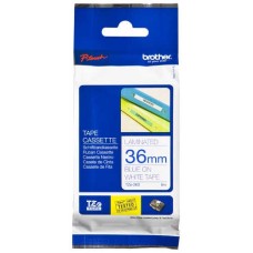 Brother TZe-263 Mavi/Beyaz Lamine Etiket