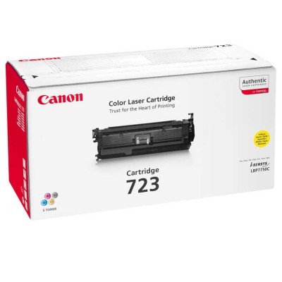 Canon CRG-723Y (2641B002) Sarı Orjinal Toner - LBP7750CDN  (U) (T8627) hemen satın al!