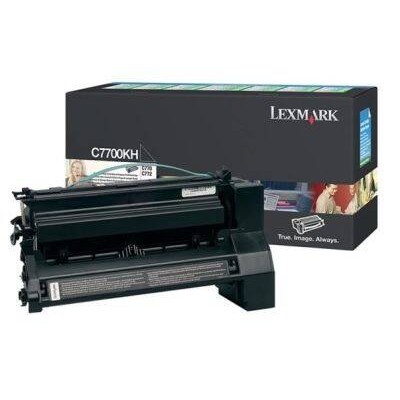 Lexmark C7700KH Siyah Orjinal Toner Yüksek Kapasite - C770 / C772 (C) (T8657) hemen satın al!