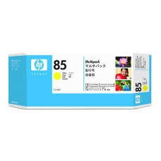 HP C9433A (85) 3lü Sarı Orjinal Kartuş - DesignJet 30