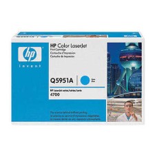 HP Q5951A Mavi Orjinal Toner - LaserJet 4700