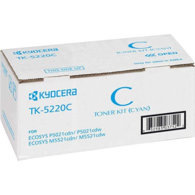 Kyocera TK-5220C (1T02R9CNL1) Mavi Orjinal Toner - P5021 / M5521 (T9233) hemen satın al!