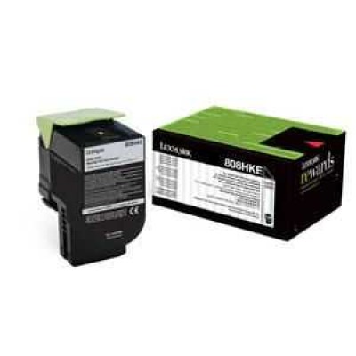 Lexmark 80C8HKE (808HKE) Siyah Orjinal Toner - CX410 / CX510 (T9254) hemen satın al!