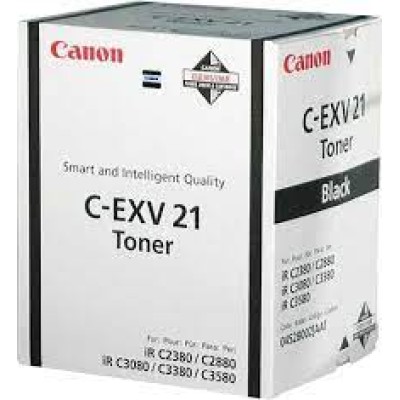 Canon C-EXV21BK (0452B002) Siyah Orjinal Toner - IRC-2380 / IRC-2880 (C) (T9290) hemen satın al!