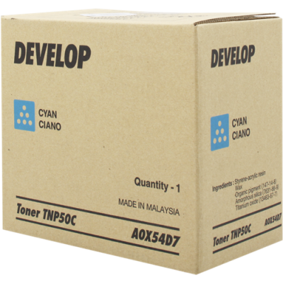 Develop TNP-50C Mavi Orjinal Toner - Ineo +3100 (T9372) hemen satın al!