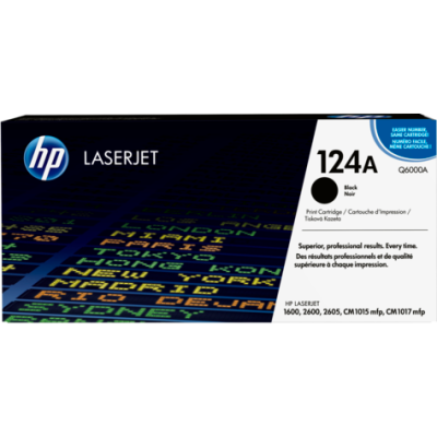 HP Q6000A (124A) Siyah Orjinal Toner - Laserjet 1600 (T9404) hemen satın al!