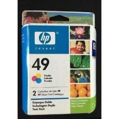 HP C8799A (49) Renkli Orjinal Kartuş 2li Paket - Deskjet 350 (T9417) hemen satın al!