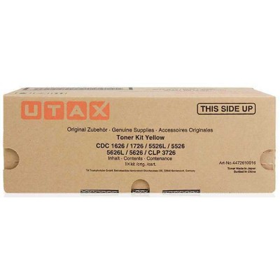 Utax CLP-3726, CDC-1626 / 1726 / 5526L/ 5626 Sarı Orjinal Toner Triumph Adler DCC-2626 / 2726 (4472610016) (T9485) hemen satın al!