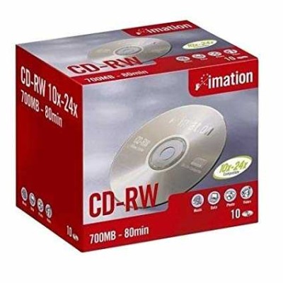 Imation CD-RW 700 MB 4-12X 10lu Paket (T9544) hemen satın al!