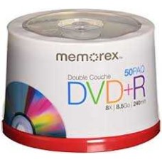 Memorex DVD-R 4.7GB 16X 50'li Paket Cakebox