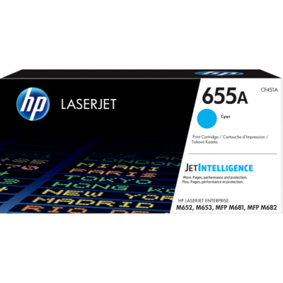 HP CF451A (655A) Mavi Orjinal Toner - Laserjet M652dn / M653dn (T9720) hemen satın al!