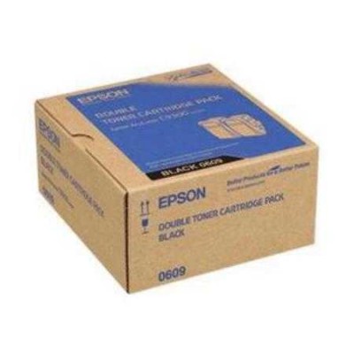 Epson C13S050609 Siyah Orjinal Toner İkili Paket - C9300 (T9821) hemen satın al!