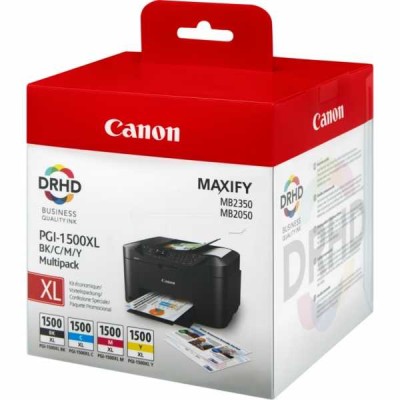 Canon PGI-1500XL BKCMY (9182B004) Multipack 4lü Set Kartuş - MB2050 / MB2350 (T9863) hemen satın al!