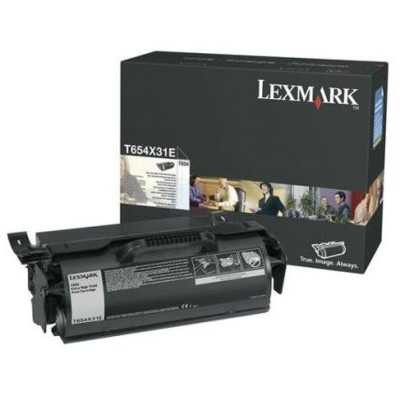 Lexmark T654X31E Siyah Orjinal Toner Yüksek Kapasite - T654 (T10067) hemen satın al!