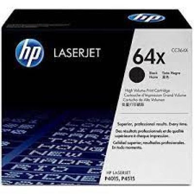 HP CC364X (64X) Siyah Orjinal Toner Seali Çekilmiş - LaserJet P4015 (U) (T10096) hemen satın al!