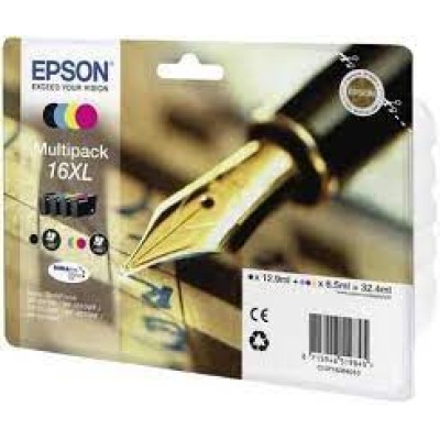 Epson C13T16314020 (16XL) Siyah Orjinal Kartuş - WF-2010 (U) (T10449) hemen satın al!