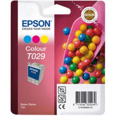 Epson C13T02940120 (T029) Renkli Orjinal Kartuş (U) (T10501) hemen satın al!