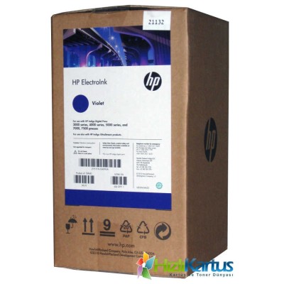 HP Q4093A Mor (Violet) Orjinal Indigo Mürekkebi (4lü Paket) Digital Press 3000, 4000, 5000 (T10568) hemen satın al!