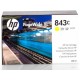 HP C1Q68A 843C  Sarı Orjinal Kartuş - PageWide XL4000