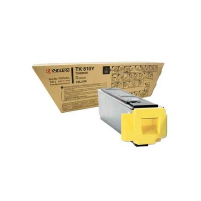 Kyocera TK-810Y (370PC3KL) Sarı Orjinal Toner - FS-C8026DN / FS-C8026DTN (T11383) hemen satın al!