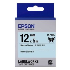 Epson C53S654032 Gök Mavisi Üzerine Siyah Orjinal Etiket Şeridi - LW-400