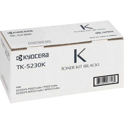 Kyocera TK-5230K (1T02R90NL0) Siyah Orjinal Toner - P5021 / M5521 (T11590) hemen satın al!