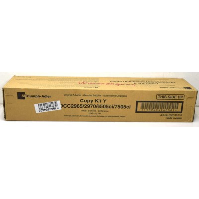 Triumph Adler DCC-2965, DCC-2970 Sarı Orjinal Toner / Utax 6505 Ci, Utax CDC 1965 (656510116) (T11914) hemen satın al!