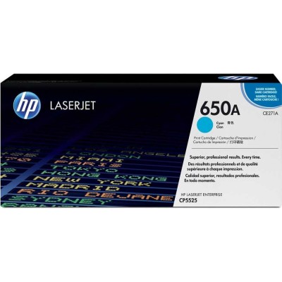 HP CE271A (650A) Mavi Orjinal Toner - CP5525dn (T12067) hemen satın al!
